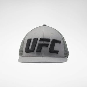 Reebok UFC Logo Trucker Mütze Damen - Grau - DE 627-NFE